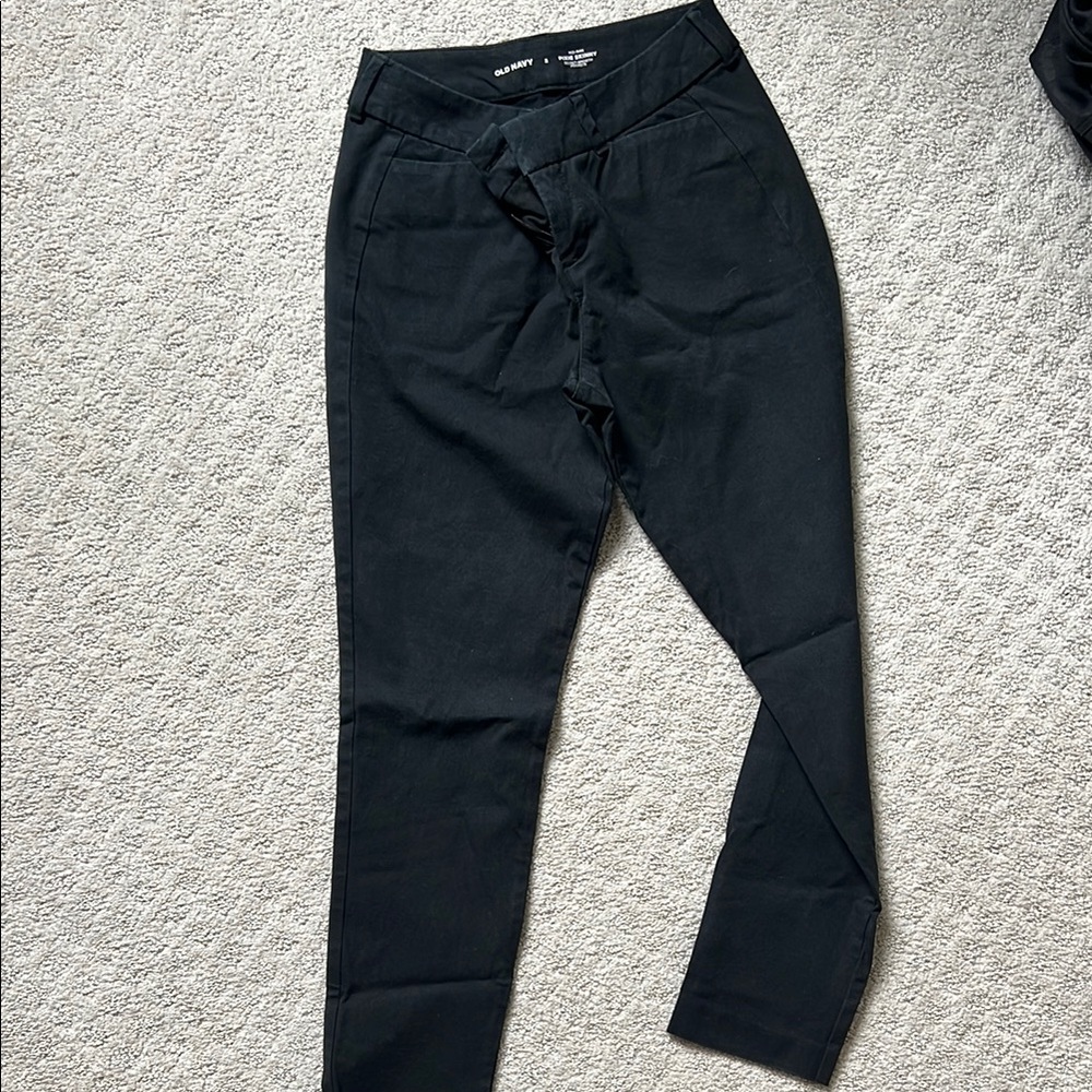 Old Navy Black Skinny Pants Full-Length